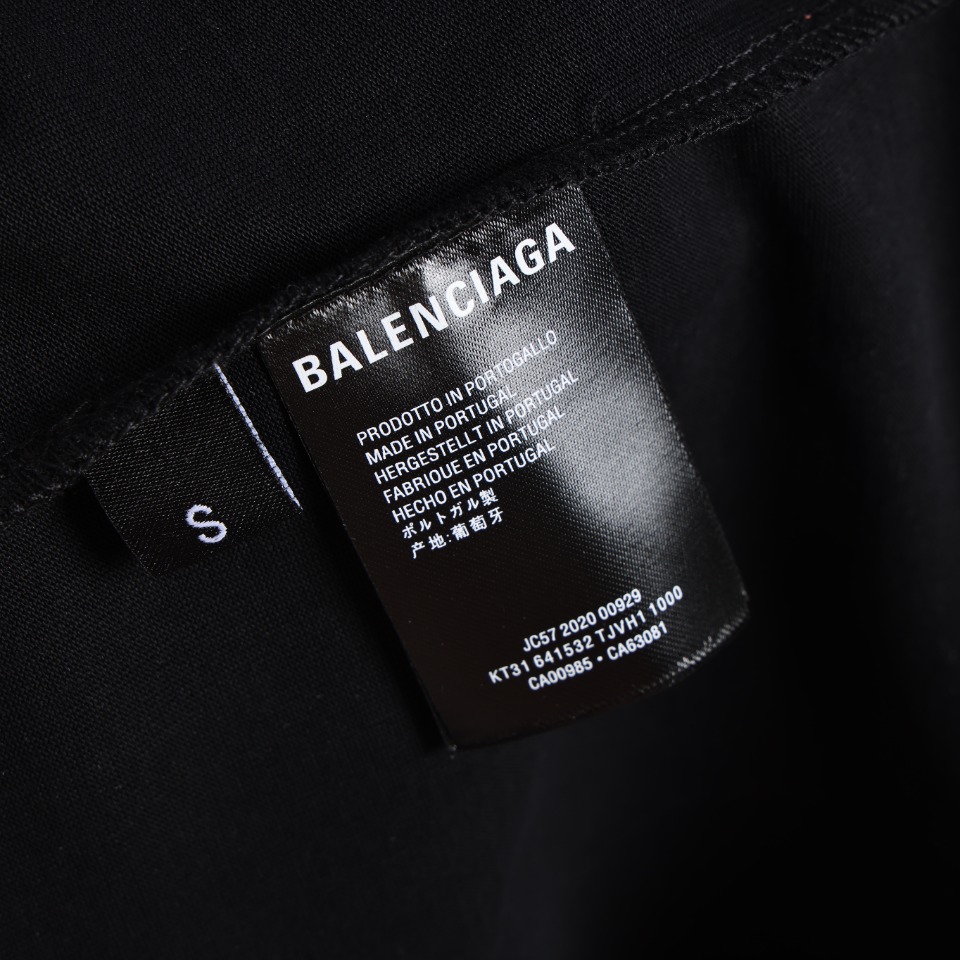 balenciaga Double B printed T-shirt（124699）