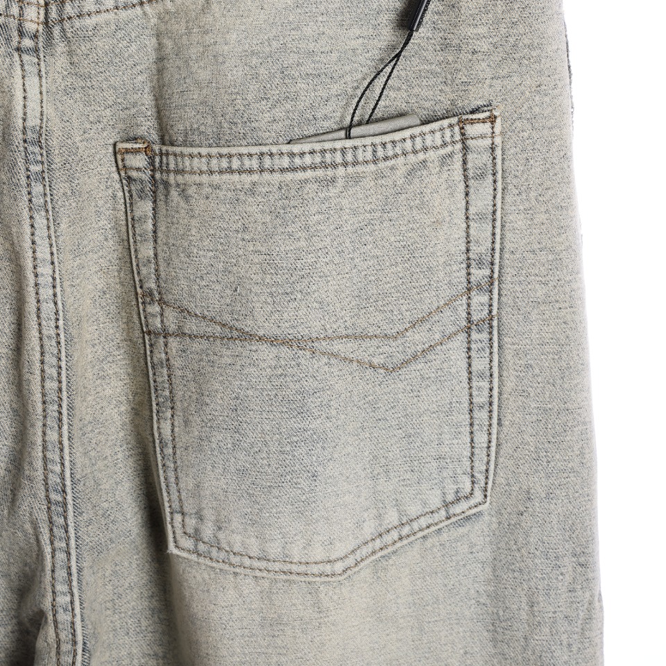 balenciaga distressed denim pants（124729）