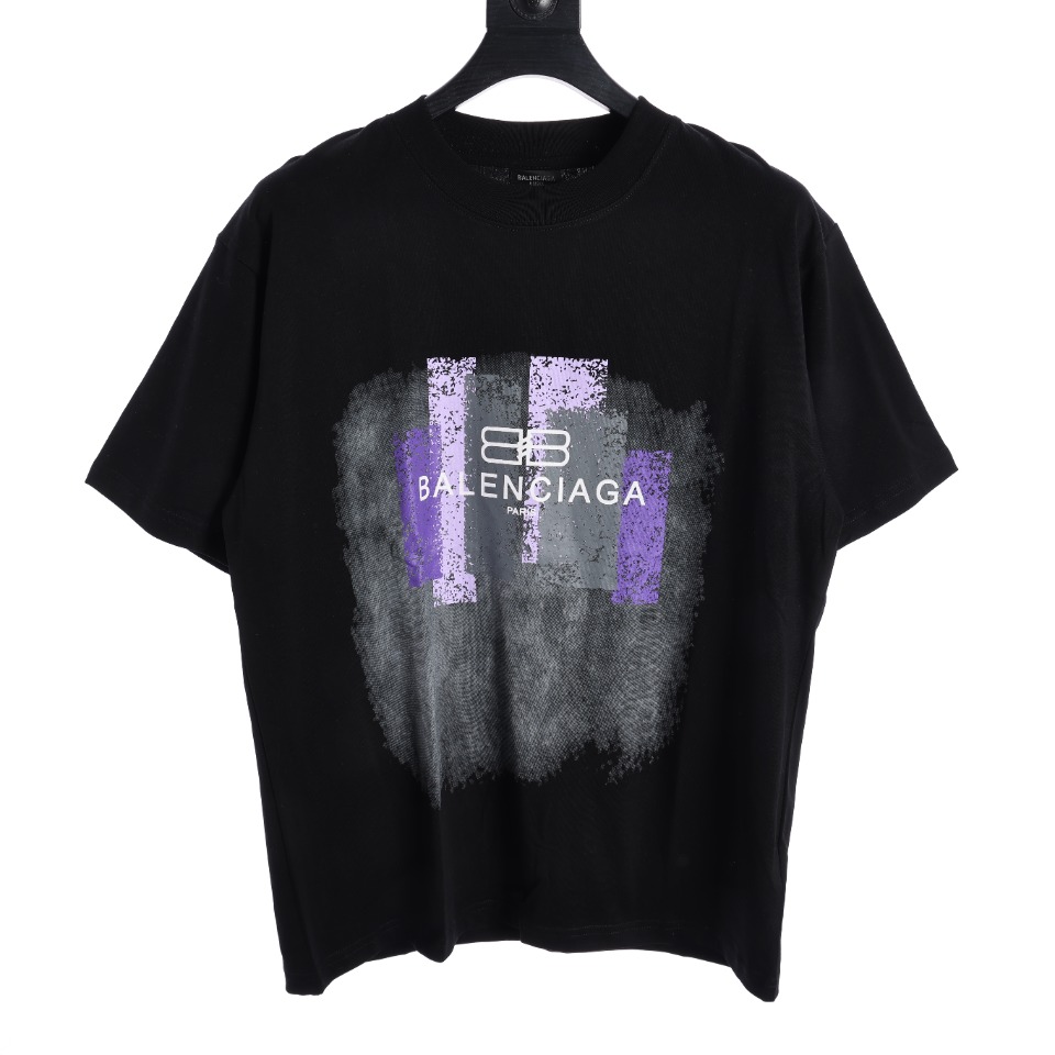 Balenciaga letter print T-shirt（124738）