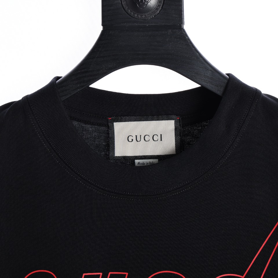 Gucci&BALANCIAGA printed T-shirt（124745）