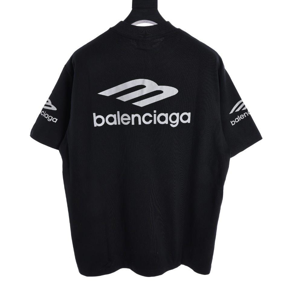 balenciaga Ski series reflective printed T-shirt（124766）