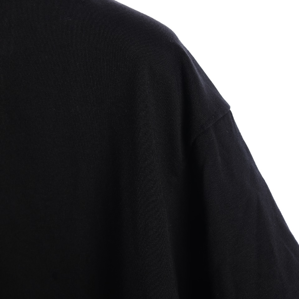 balenciaga torn print t-shirt（124772）
