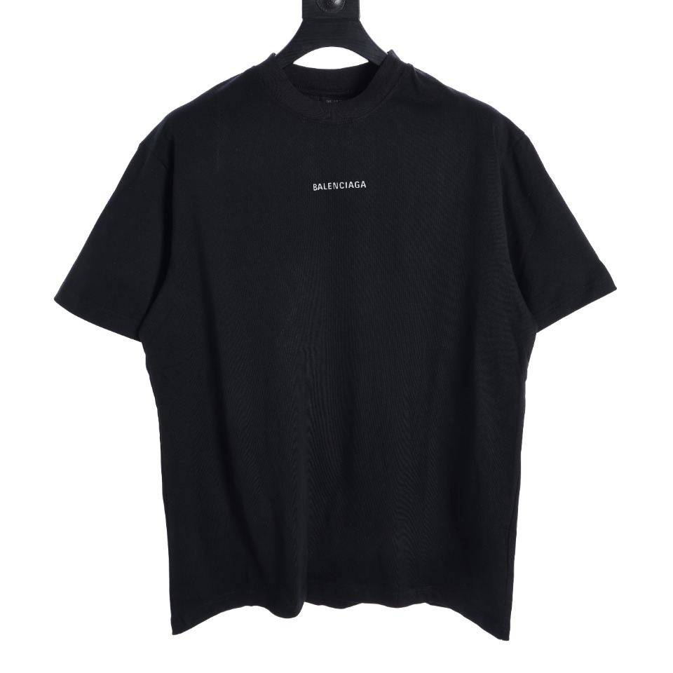 Balenciaga T-shirt with glowing letters on the back（124795）