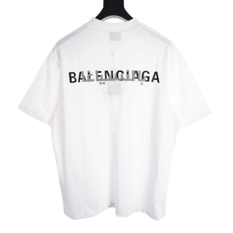 Balenciaga letter print T-shirt（124799）
