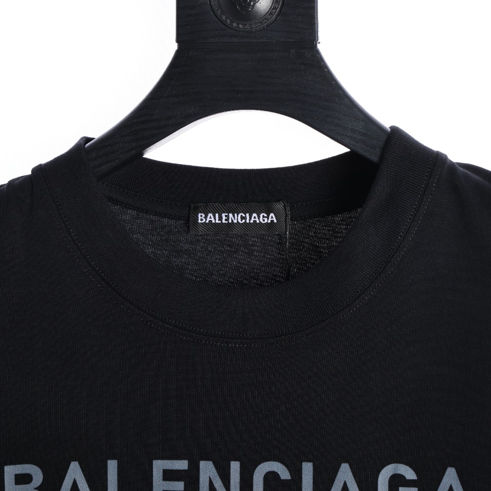 Balenciaga Cartoon building block portrait T-shirt（124801）