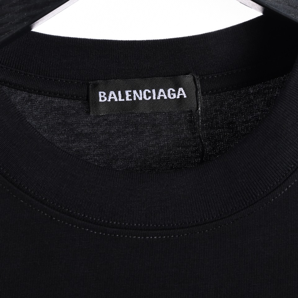 Balenciaga Cartoon building block portrait T-shirt（124801）