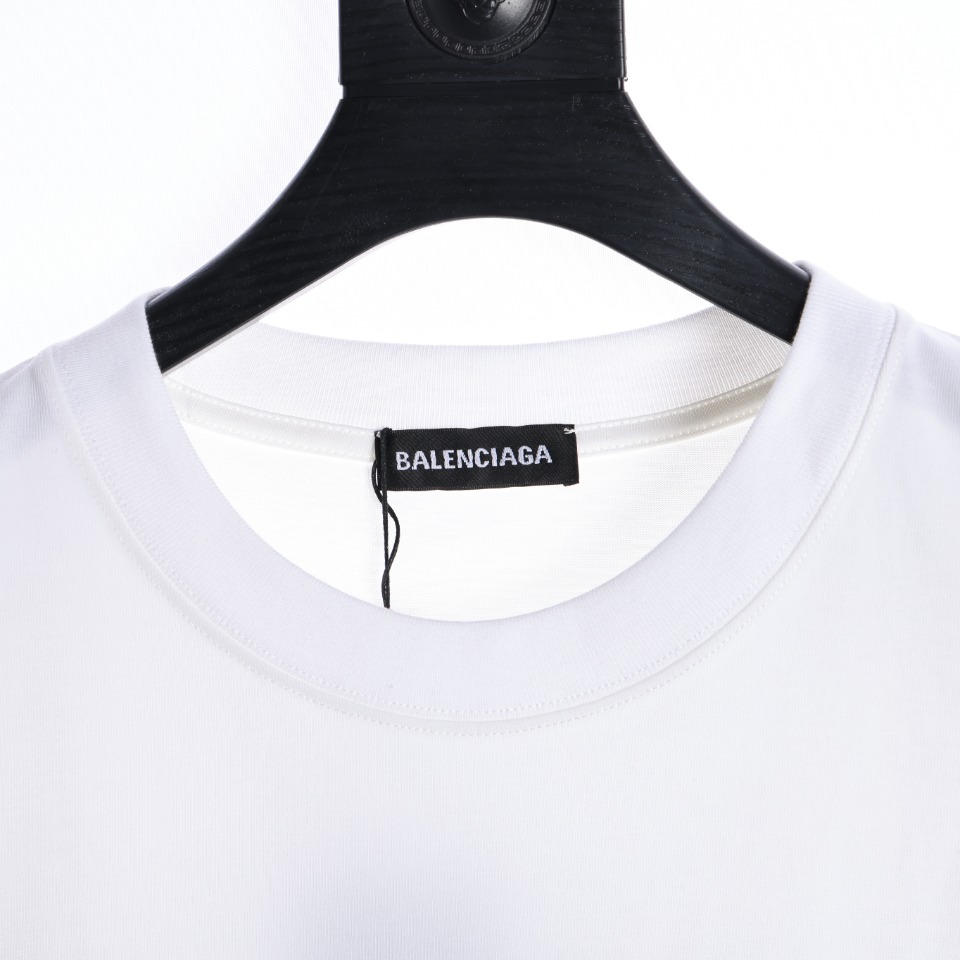 Balenciaga Cartoon building block portrait T-shirt（124803）