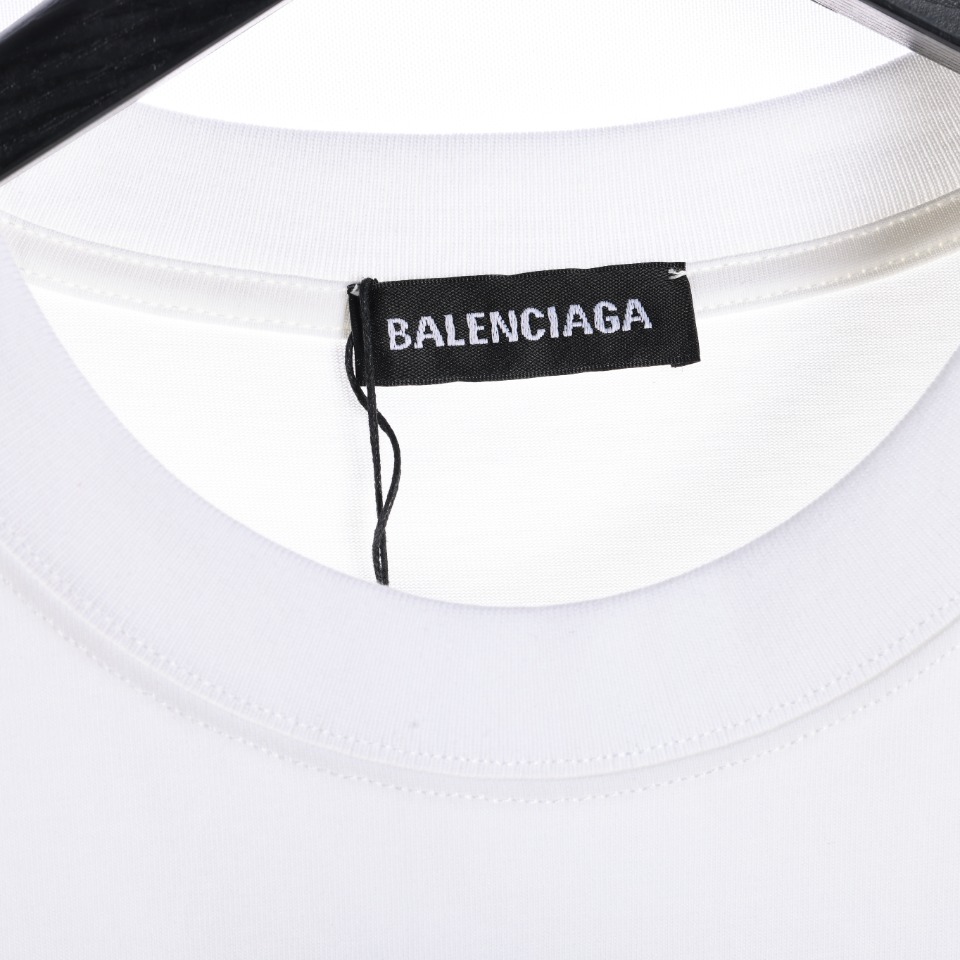 Balenciaga Cartoon building block portrait T-shirt（124803）