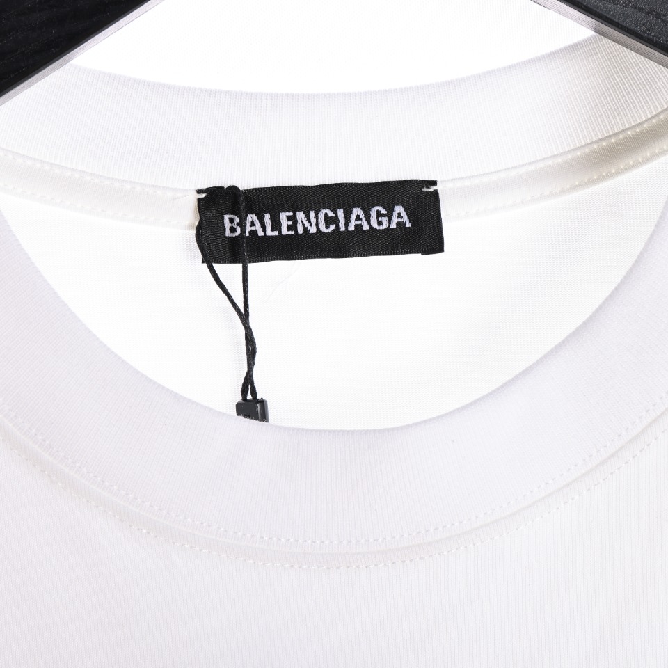 Balenciaga Broken letter T-shirt（124813）