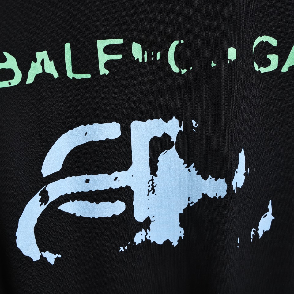 Balenciaga Broken letter T-shirt（124815）