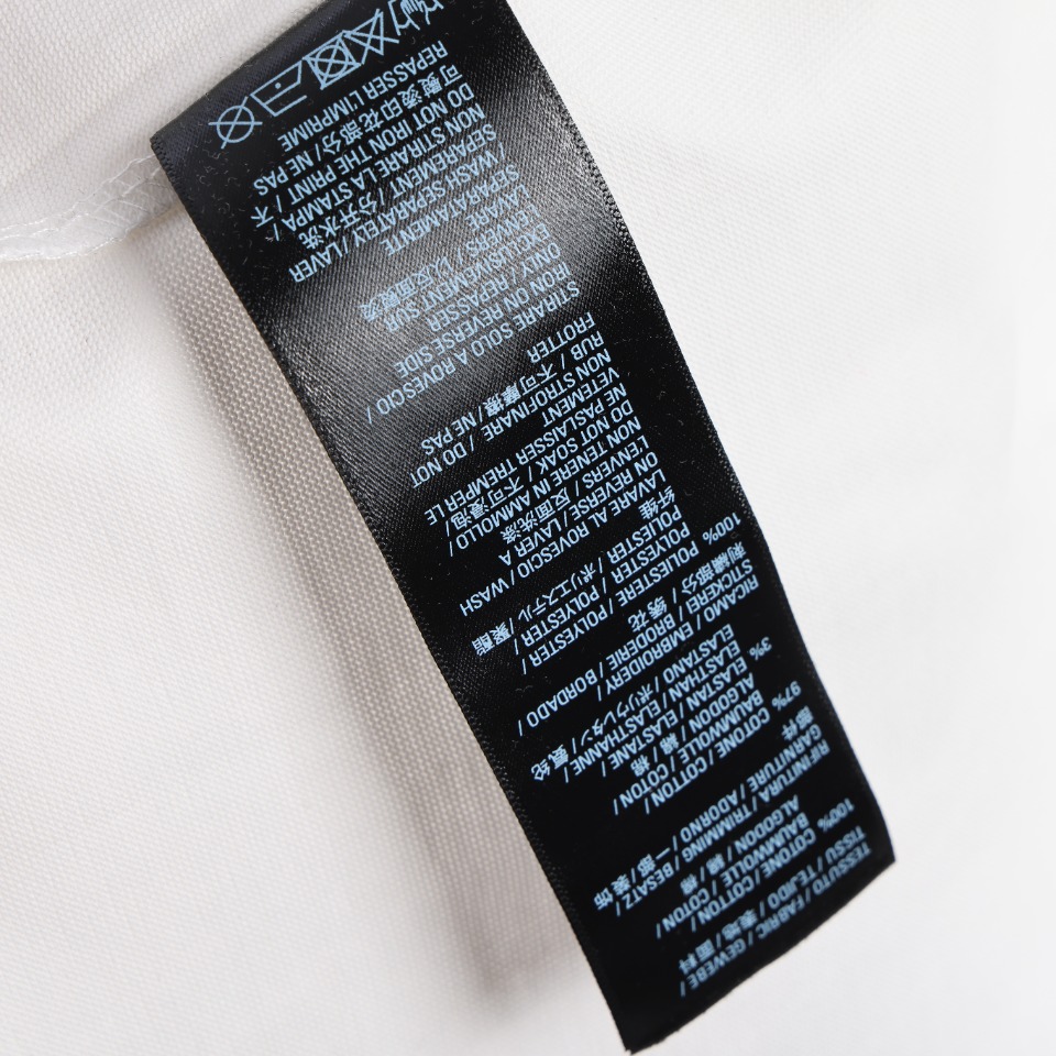 Balenciaga Ski series reflective lettering T-shirt(124835）