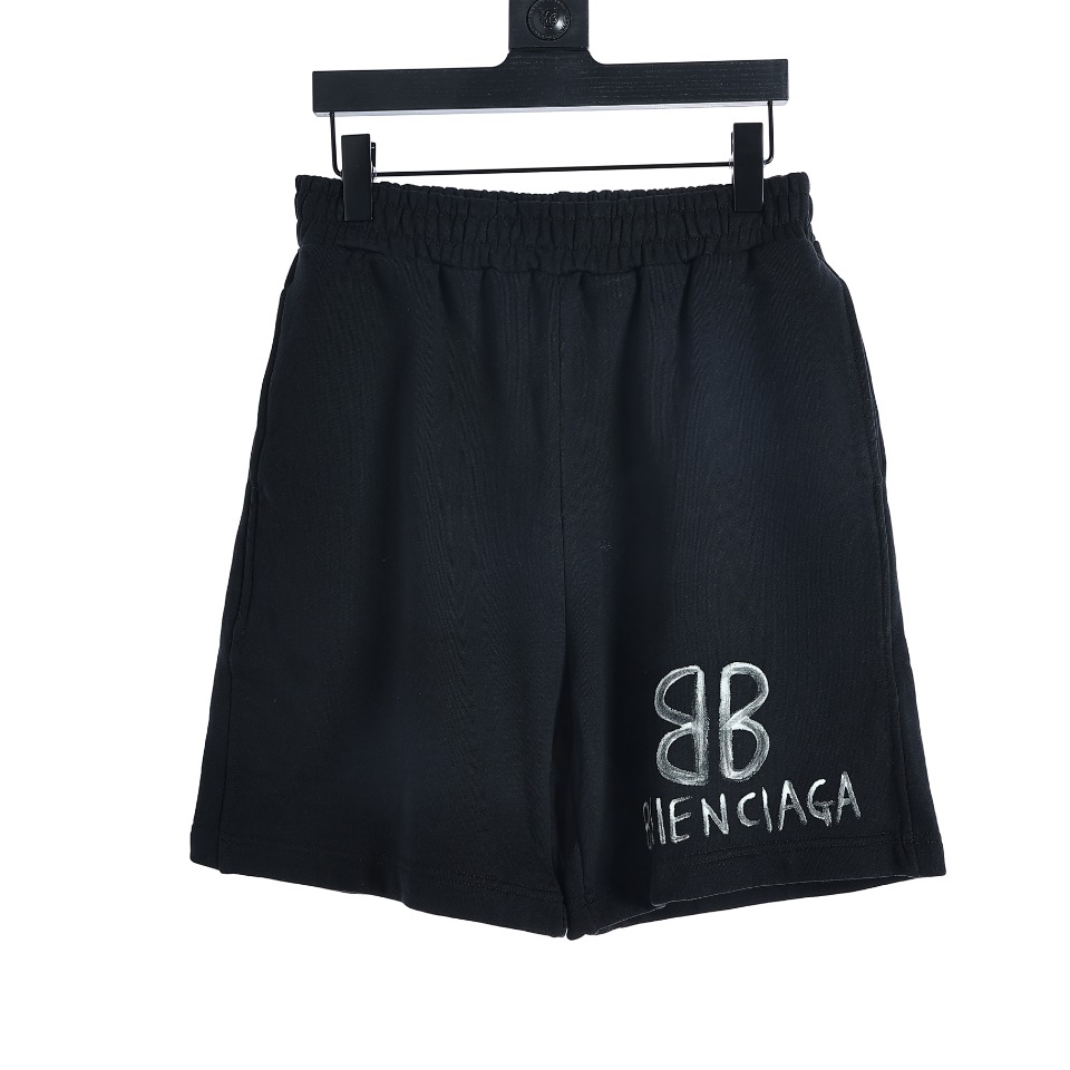Balenciaga Double B glow-in-the-dark shorts（124841）