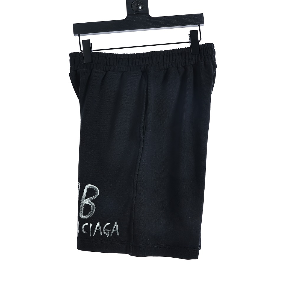 Balenciaga Double B glow-in-the-dark shorts（124841）
