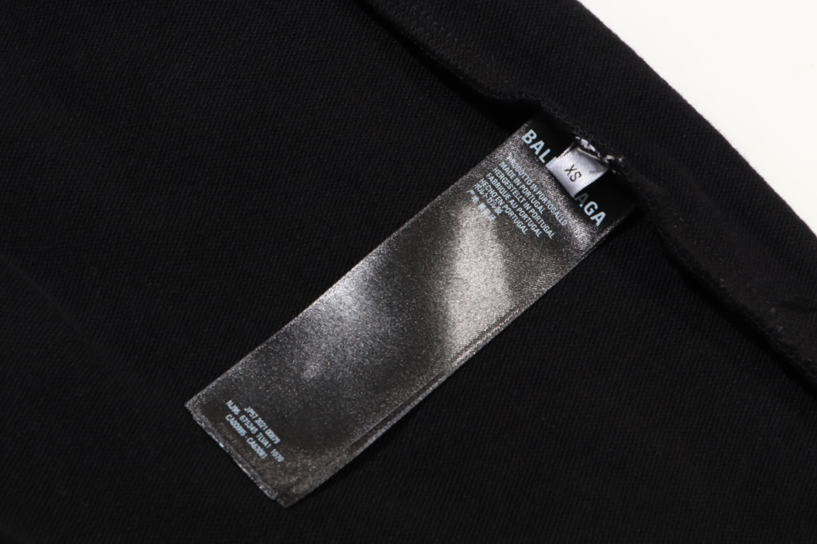 BALENCIAGA SOCCER BAGGY スウェットパンツ で ブラック＆ホワイト（125162）