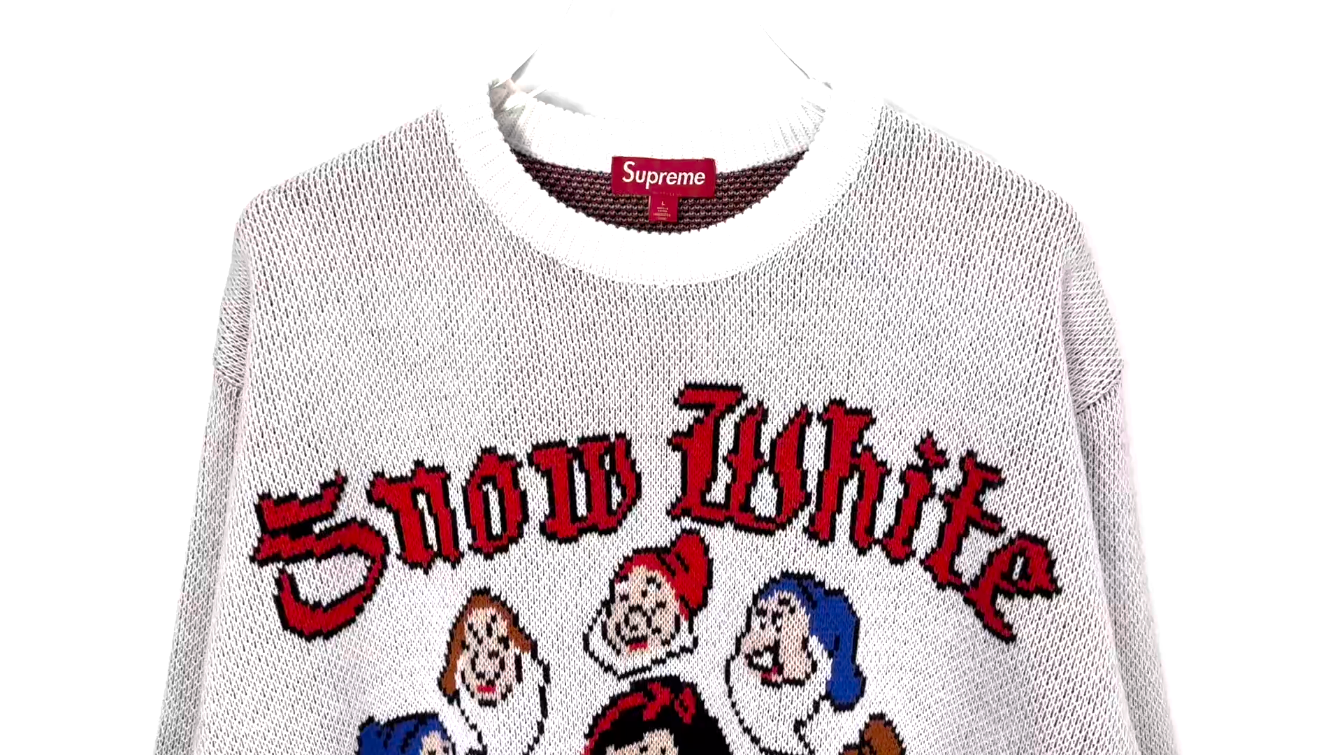 Supreme Snow White Sweater Supreme Snow White Sweater