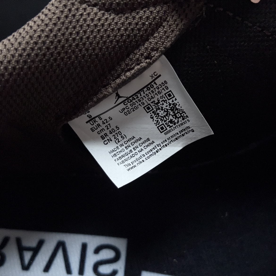 Travis Scott × Nike Air Jordan 1 Low OG SP-T "Black/Dark Mocha"(CQ4277-001)