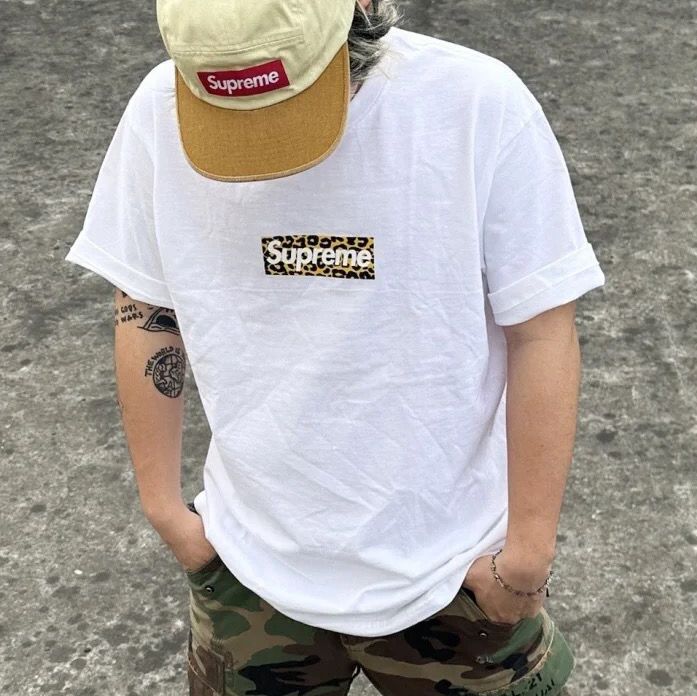 Supreme China Shanghai Box Logo Tee Supreme China Shanghai Box Logo Tee