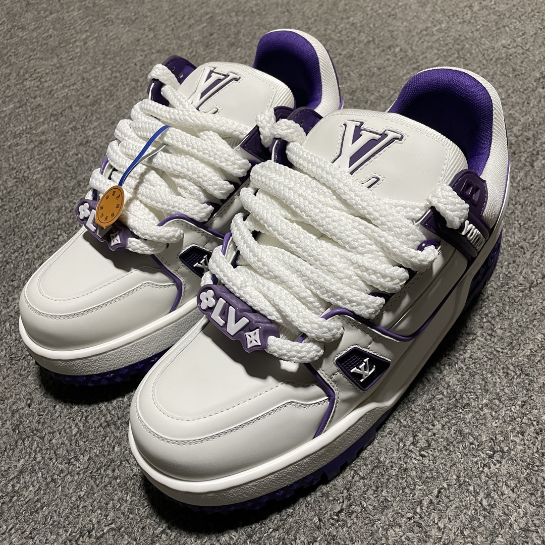 Louis Vuitton Trainer Maxi Line Sneakers LV(1ACPQ4)