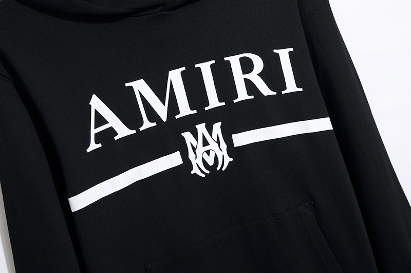 AMIRI Ma Bar Logo Hoodie (PF22MJH022F001）