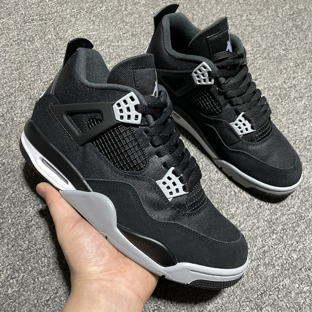 Nike Air Jordan 4 SE "Black and Light Steel"（DH7138-006）