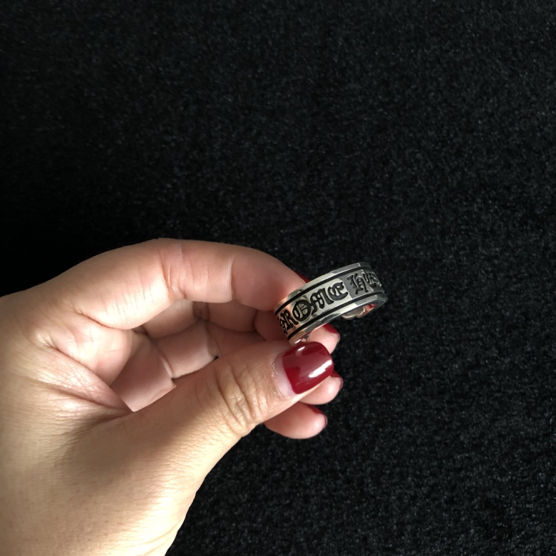 Chrome hearts polished scroll ring（CHROME HEARTS 294）