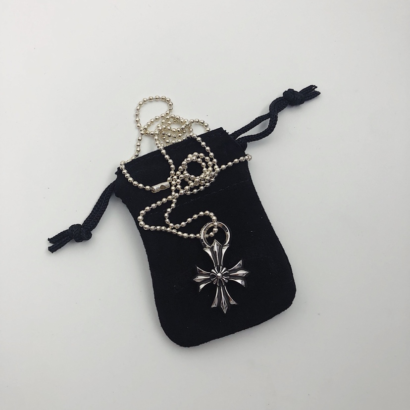 CHROME HEARTS Cross Flower Necklace（CHROME HEARTS 243）