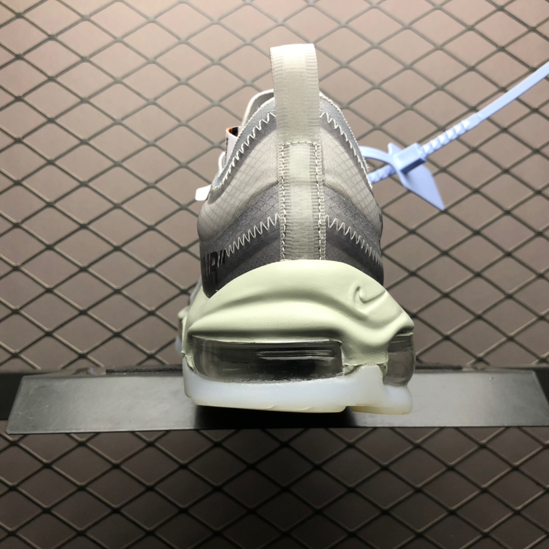 Off-White × Nike Air Max 97 "Grey"(AJ4585-101)