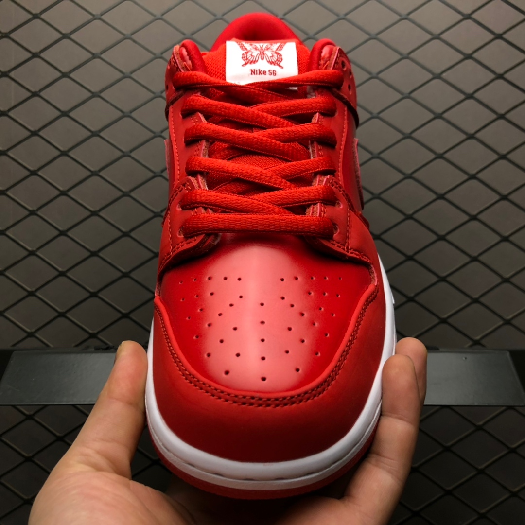 Girls Don't Cry × Nike SB Dunk Low Pro QS "Red" / VERDY(FZ5654-100)