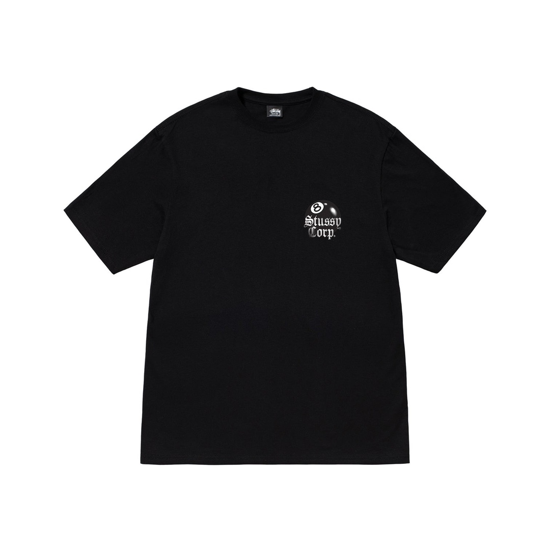 Stussy 8 BALL PIGMENT DYED TEE "Black"（1904867）