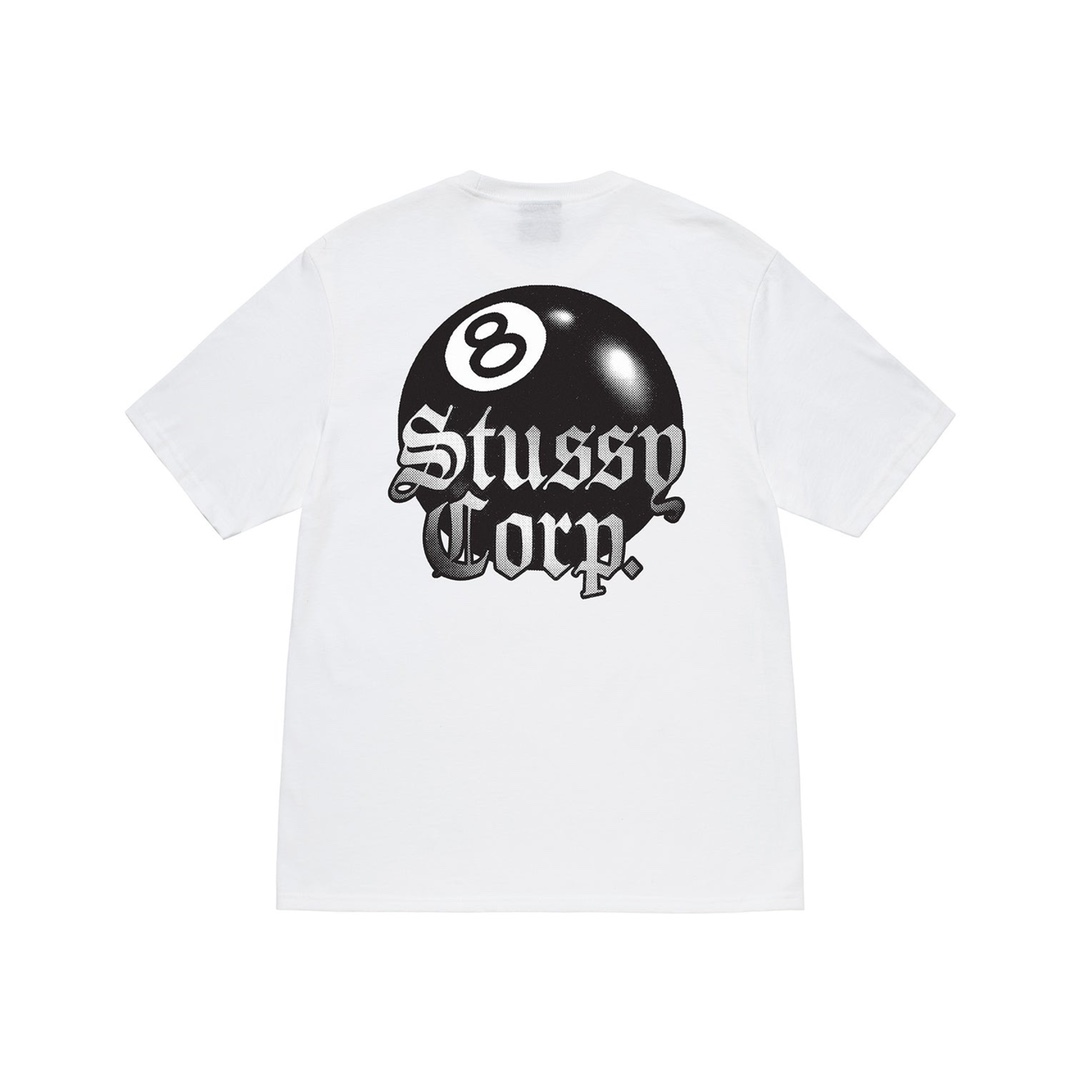 Stussy 8 BALL PIGMENT DYED TEE "Natural"（1904868）