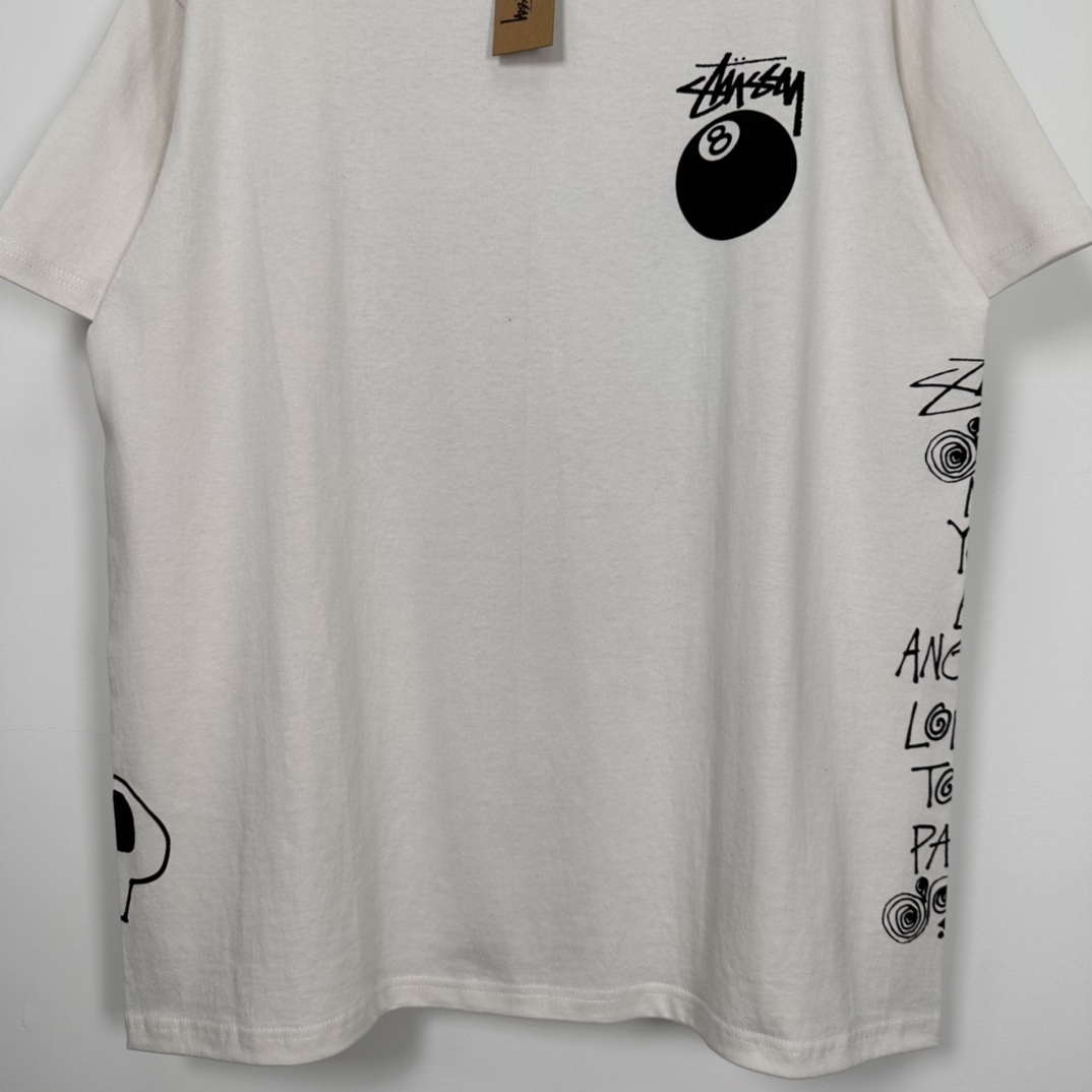 Stussy Test Strike Pigment Dyed Tee "Natural"（1904915）