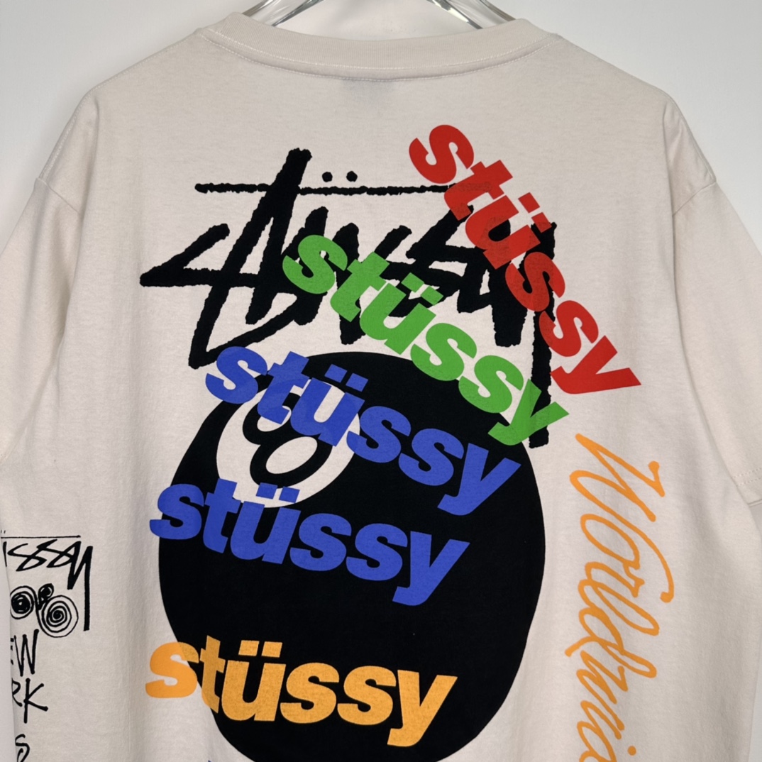 Stussy Test Strike Pigment Dyed Tee "Natural"（1904915）