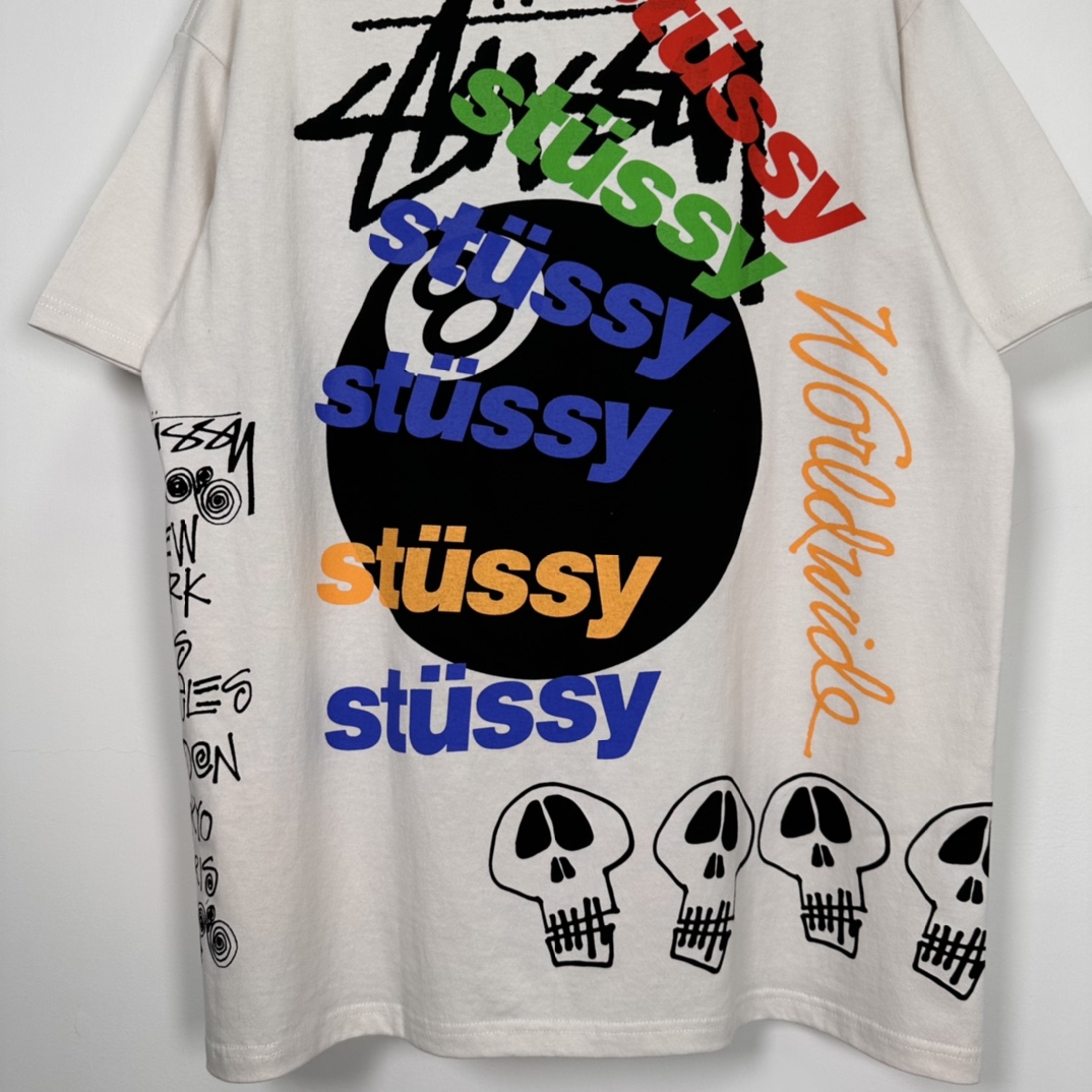 Stussy Test Strike Pigment Dyed Tee "Natural"（1904915）