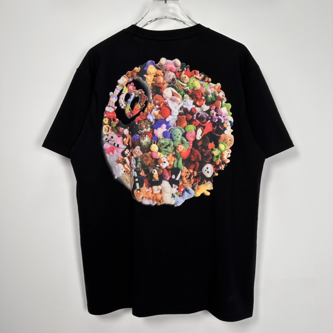 Stussy Plush Tee Black 23SS"Black"（1904927）