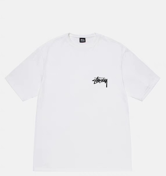 Stussy Plush Tee Black 23SS"White"（1904928）