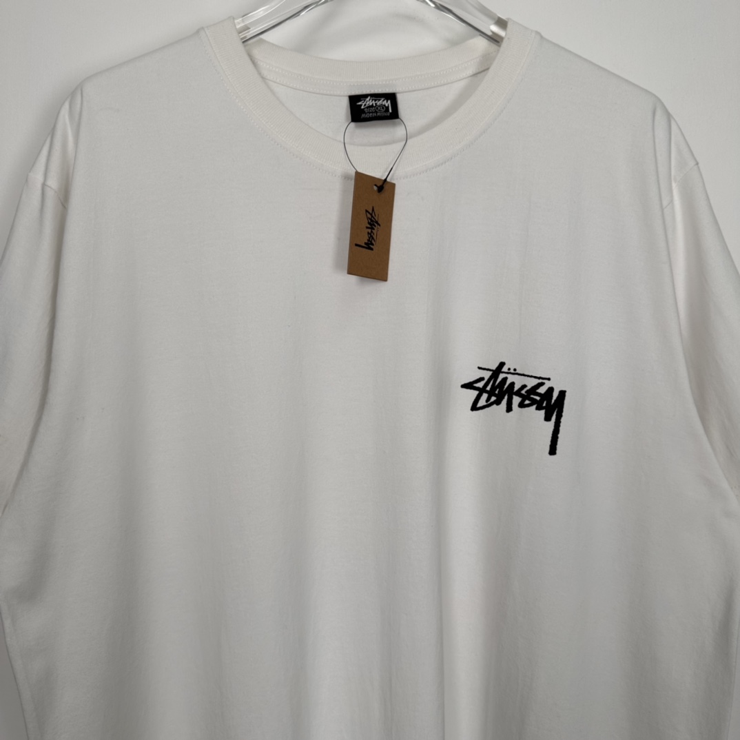 Stussy Plush Tee Black 23SS"White"（1904928）