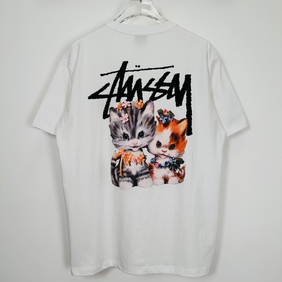 Stussy Kittens Tee "White"（1904964）