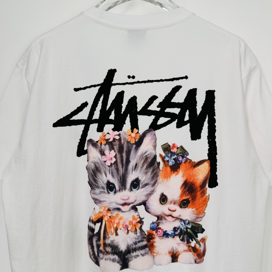 Stussy Kittens Tee "White"（1904964）