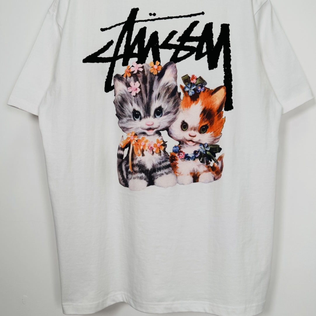 Stussy Kittens Tee "White"（1904964）