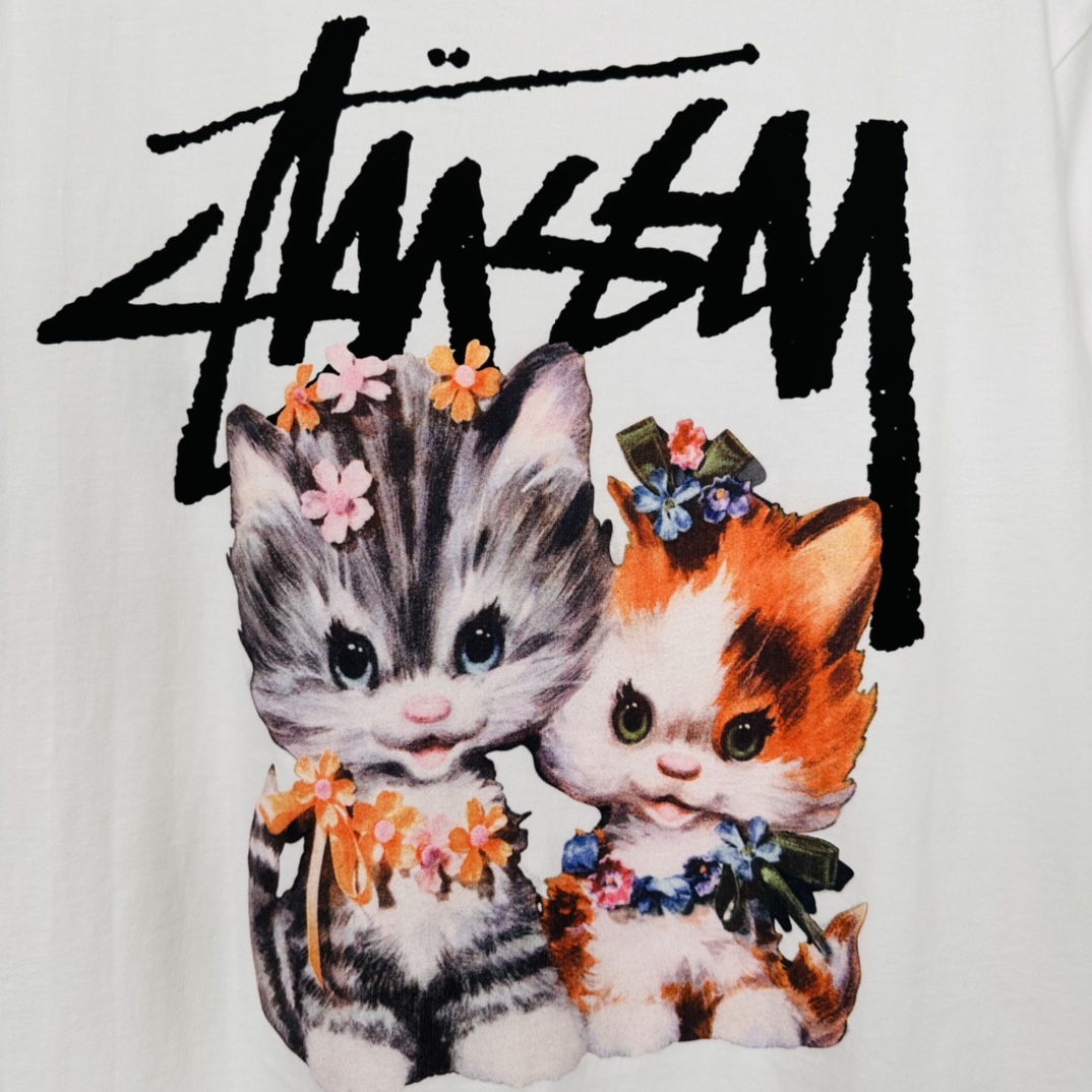 Stussy Kittens Tee "White"（1904964）