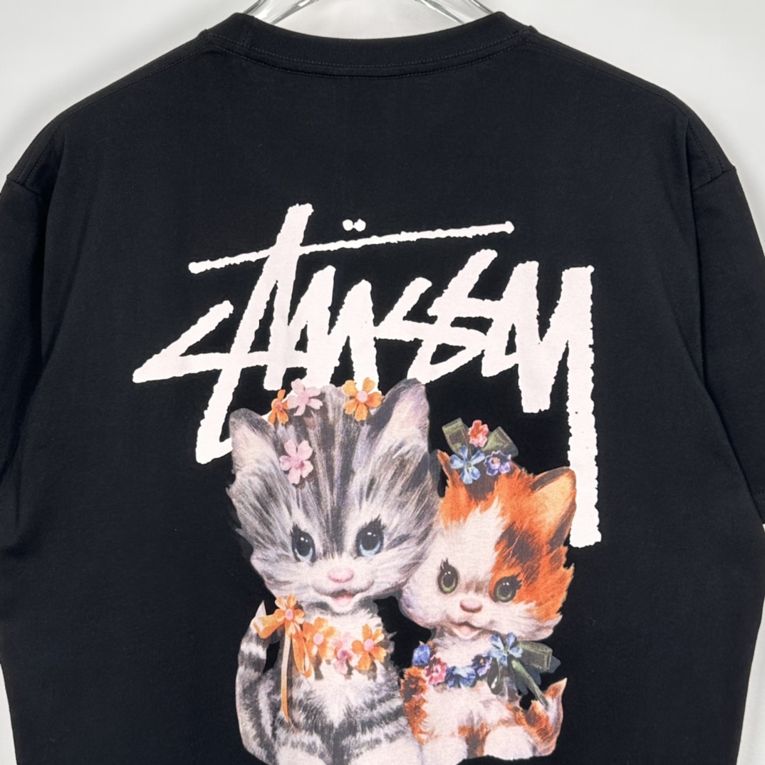 Stussy Kittens Tee "Black"（1904965）