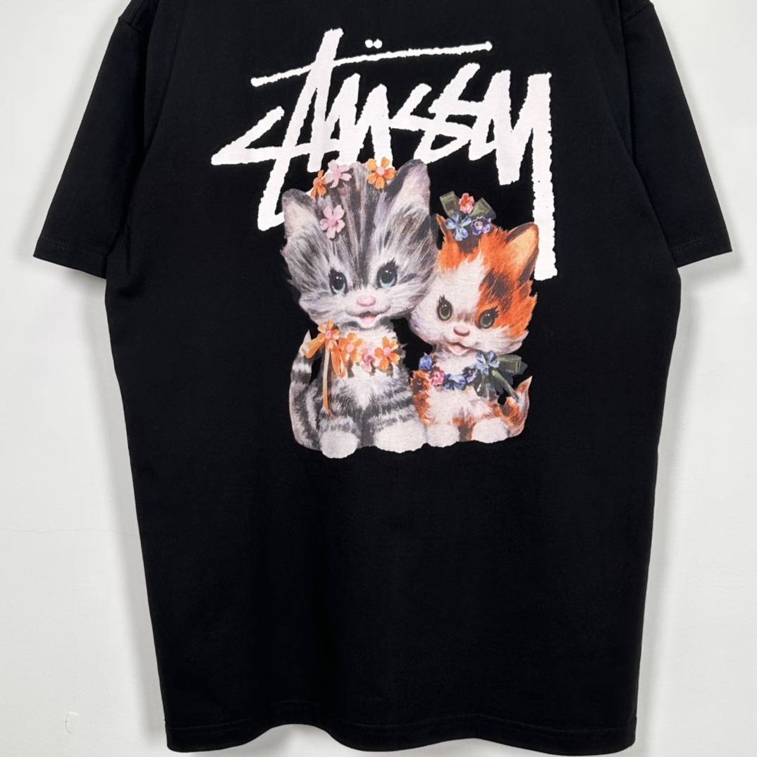 Stussy Kittens Tee "Black"（1904965）