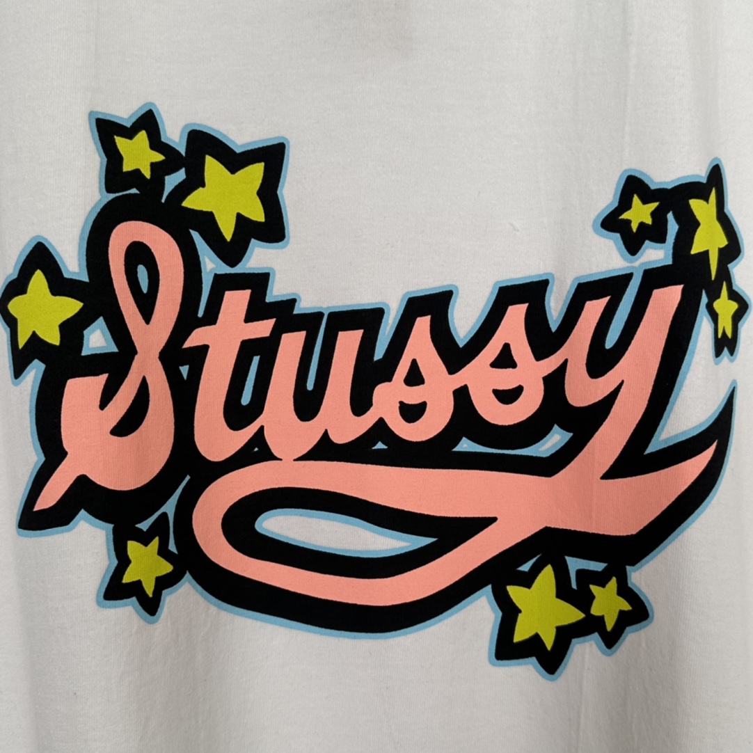 Stussy 23SS STARS TEE "White"（1904967）