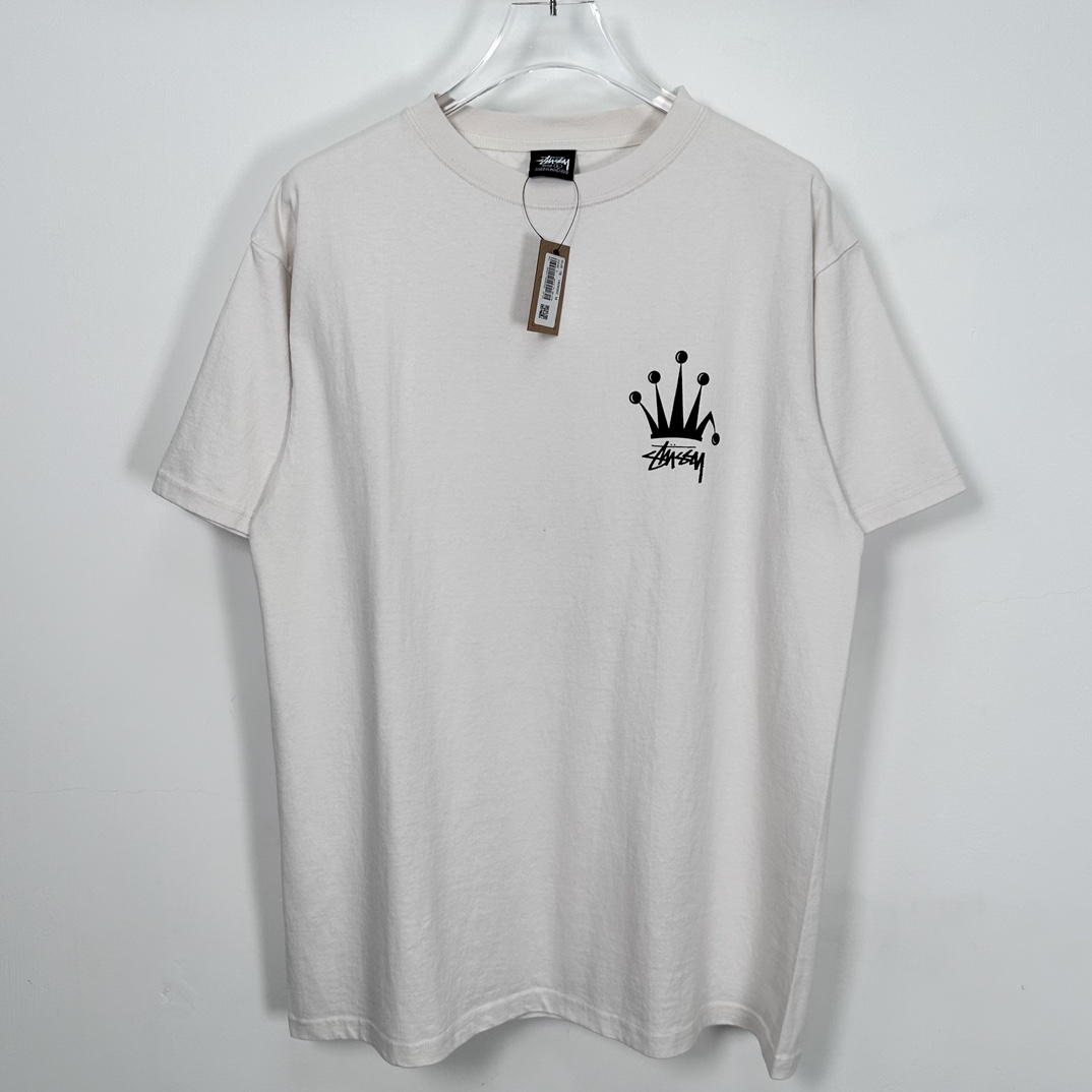 Stussy Regal Crown Tee Pigment Dyed "Natural"（1905002）