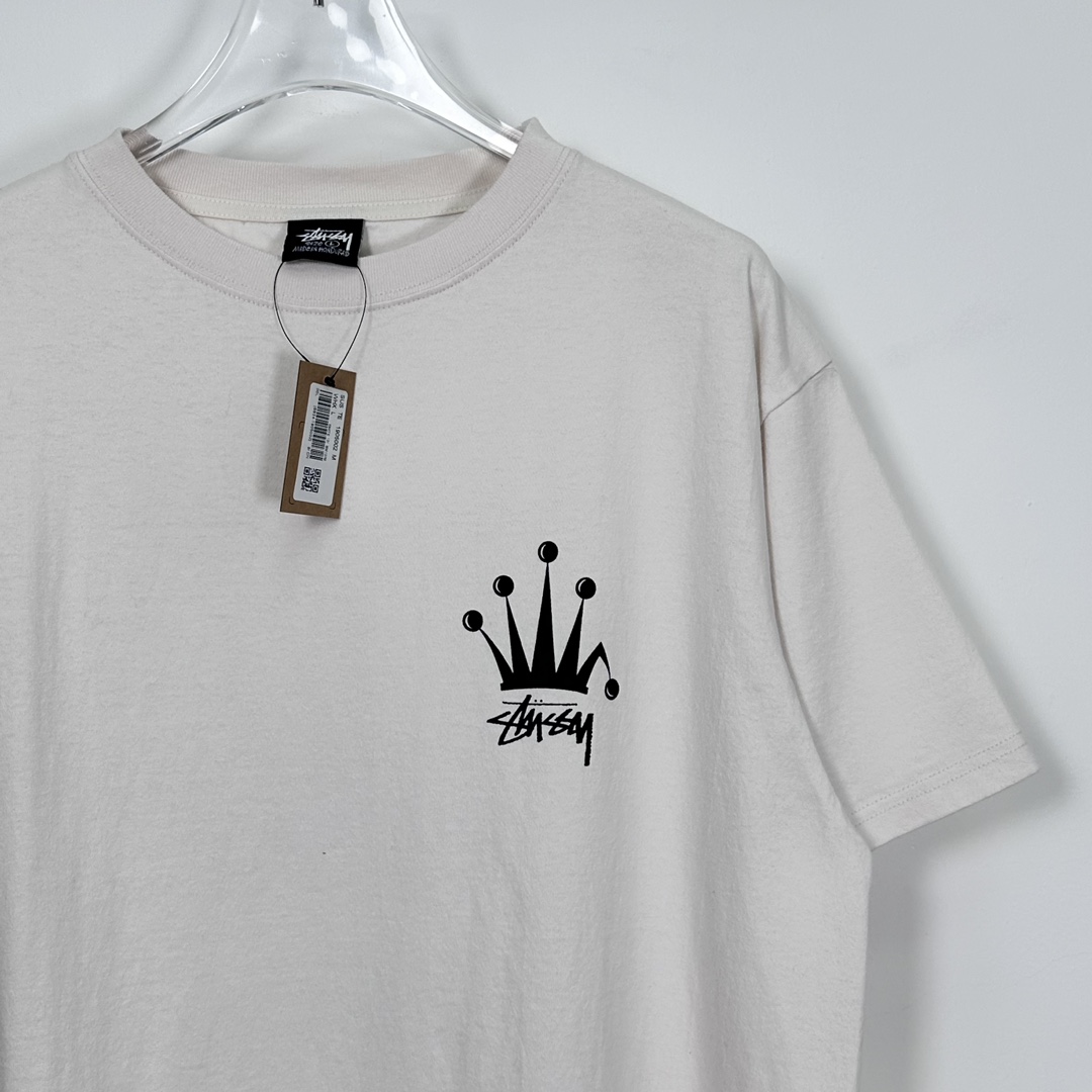 Stussy Regal Crown Tee Pigment Dyed "Natural"（1905002）