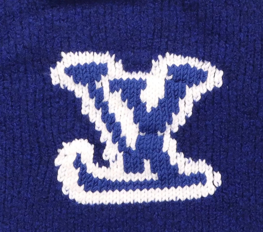 Louis Vuitton LV Intarsia Crewneck Royal blue（1A7XOI）