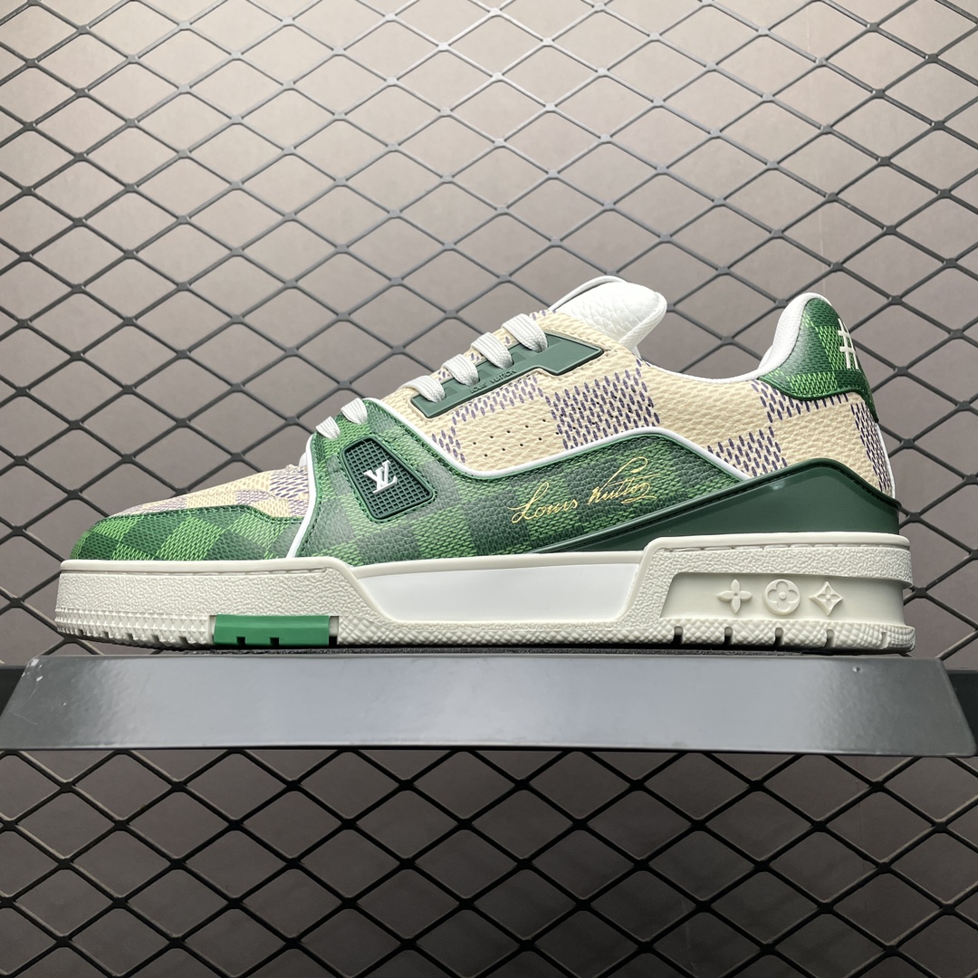 Louis Vuitton LV Trainer Sneaker "Green"(1A9)
