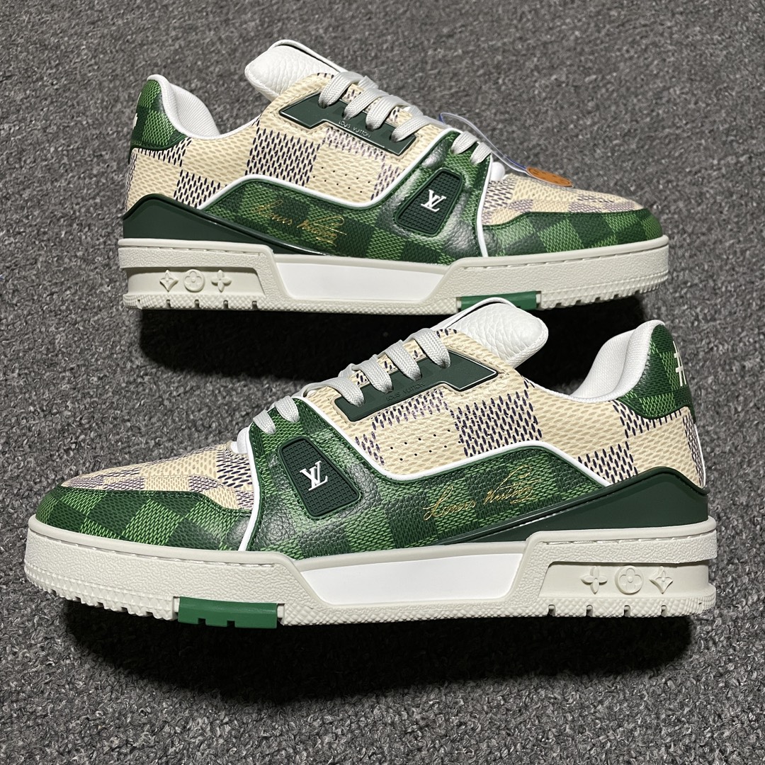 Louis Vuitton LV Trainer Sneaker "Green"(1A9)