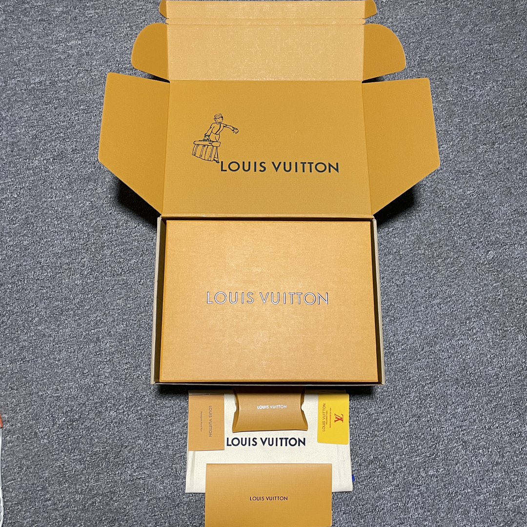 Louis Vuitton Trainer Line Sneaker "WhiteOrange"Green"(1A9)