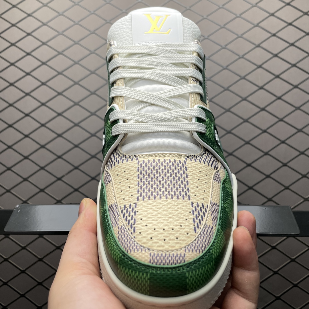 Louis Vuitton LV Trainer Sneaker "Green"(1A9)